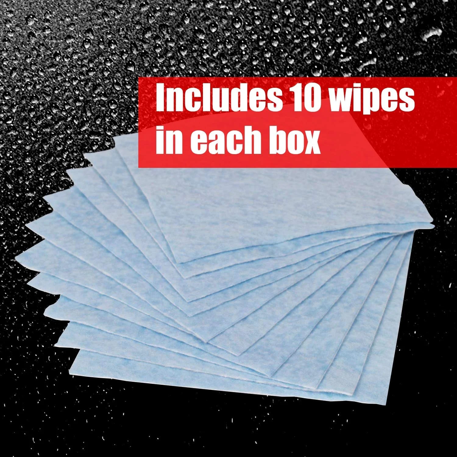 Stoner 95401 Bug Eraser and Remover Cleaning Wipes, 10 Wipes