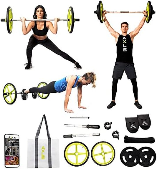 Ultimate Home Gym Barbell Set - Versatile Weight Training Equipment for Indoor & Outdoor Workouts for All Ages