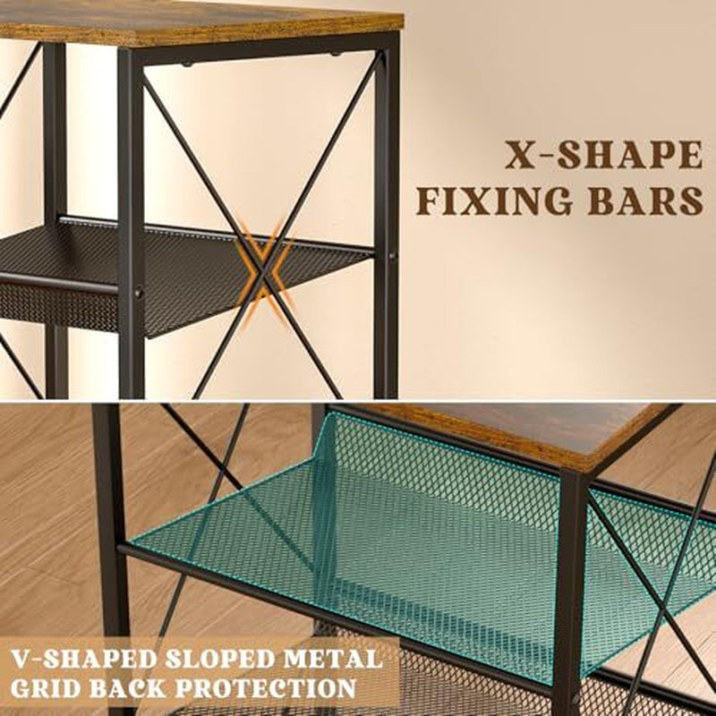 Guitar Pedal Organizer, 5 Tier Tuner Pedal Storage Shelf, Vintage Pedal Board