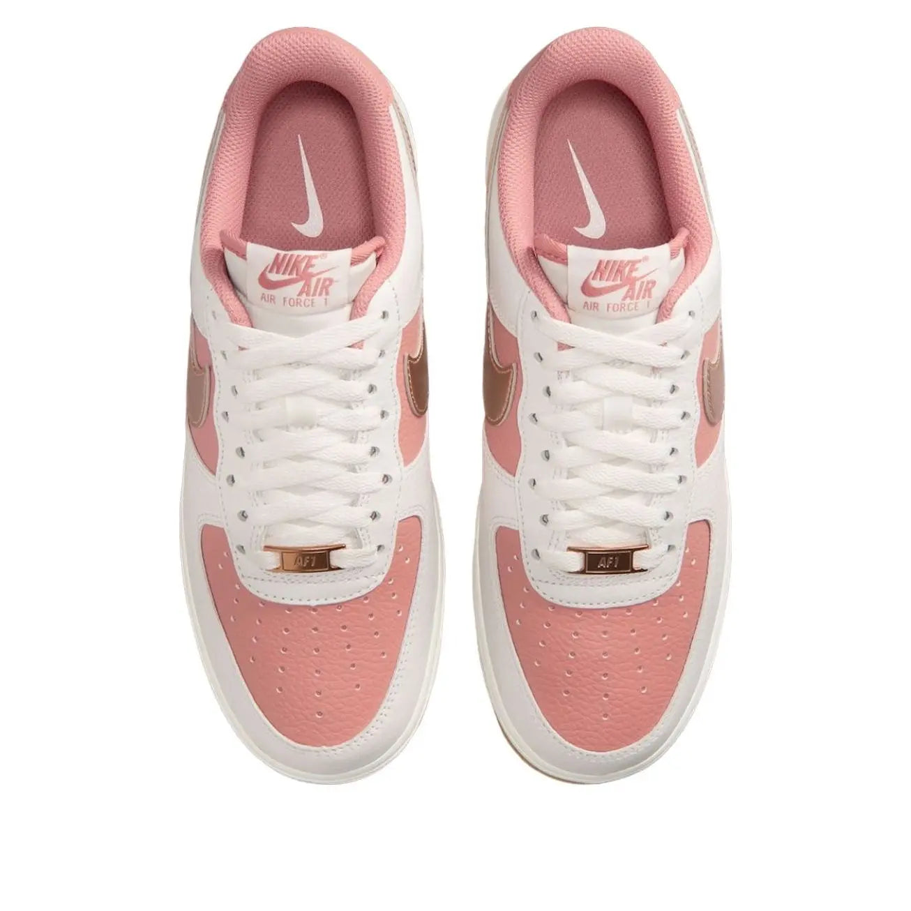 Step Up Your Style with the Nike Air Force 1 Low '07 SE in Rust Pink Metallic Red Bronze - Women's Fashion Sneaker