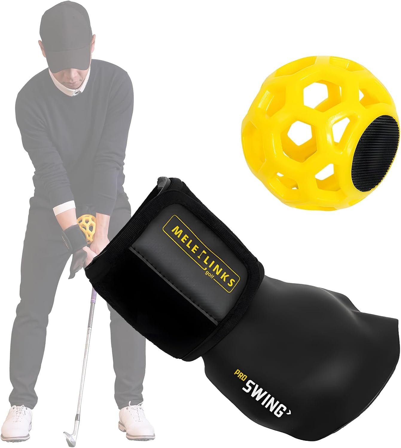 Ultimate Golf Swing Trainer Ball - Improve Your Grip, Posture, and Swing Technique!