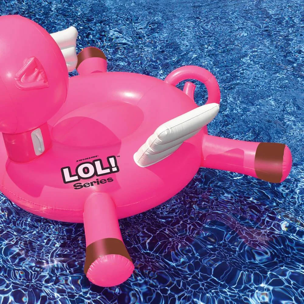 LOL Pig Inflatable Pool Float