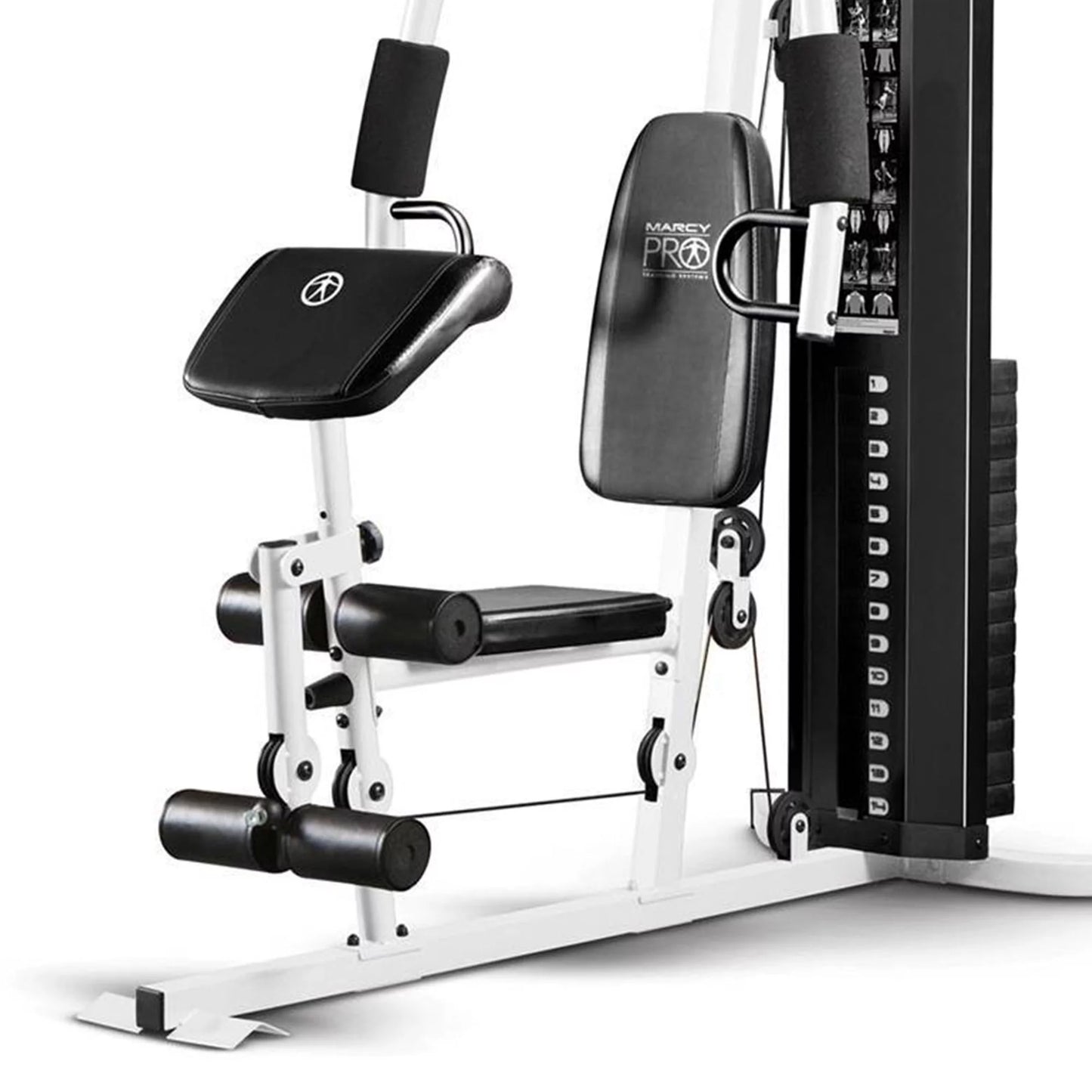Ultimate Home Gym Workout Station - Complete Full Body Training System with Weights