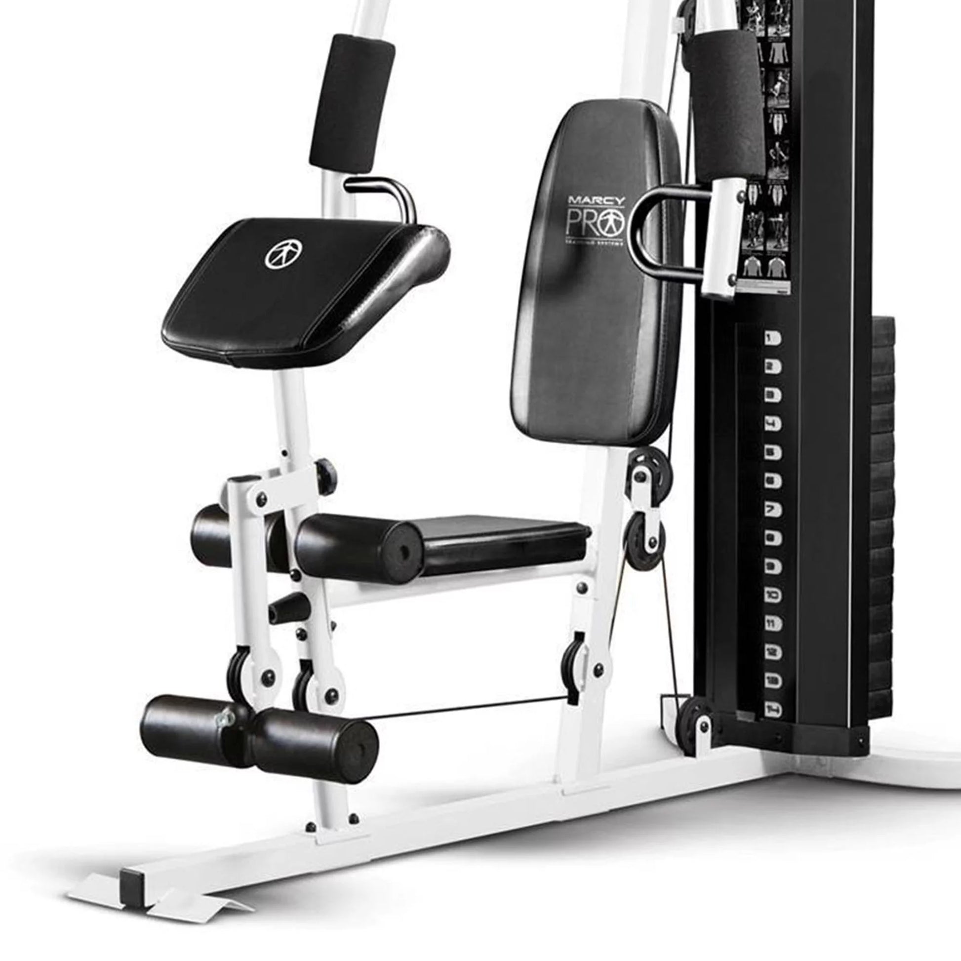 Ultimate Home Gym Workout Station - Complete Full Body Training System with Weights