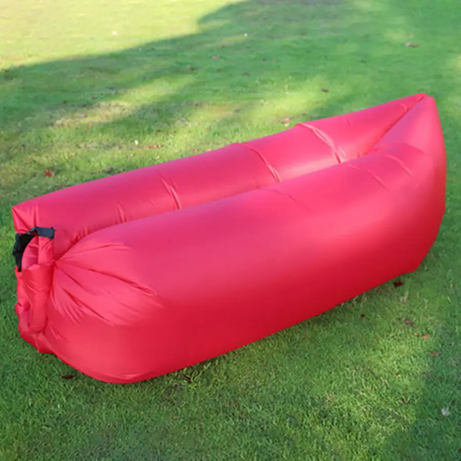 Experience Ultimate Relaxation with Our Waterproof Outdoor Beach Air Bed – Perfect for Couples on Vacation!