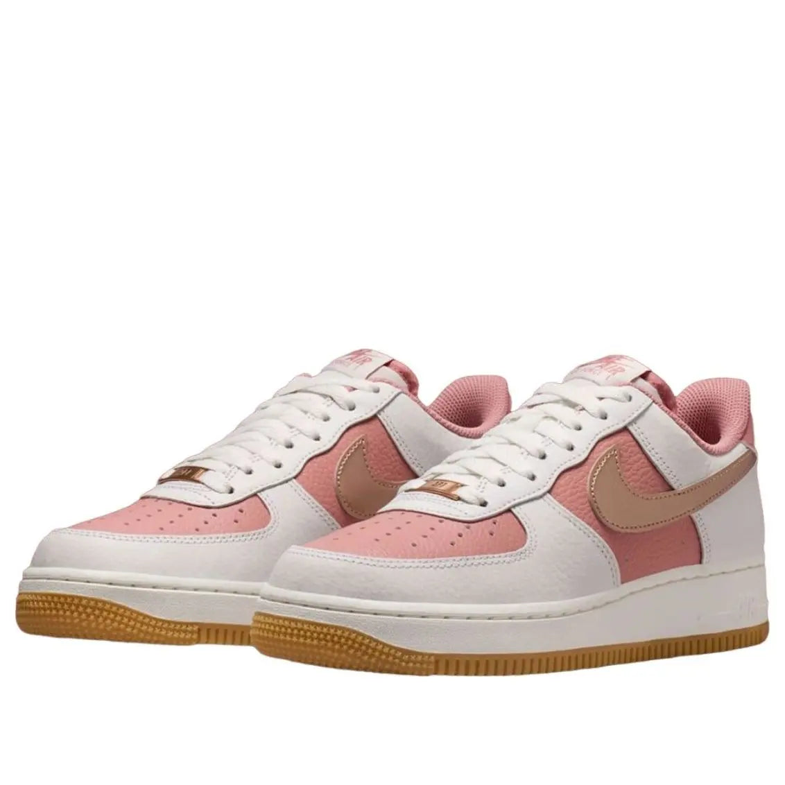 Step Up Your Style with the Nike Air Force 1 Low '07 SE in Rust Pink Metallic Red Bronze - Women's Fashion Sneaker
