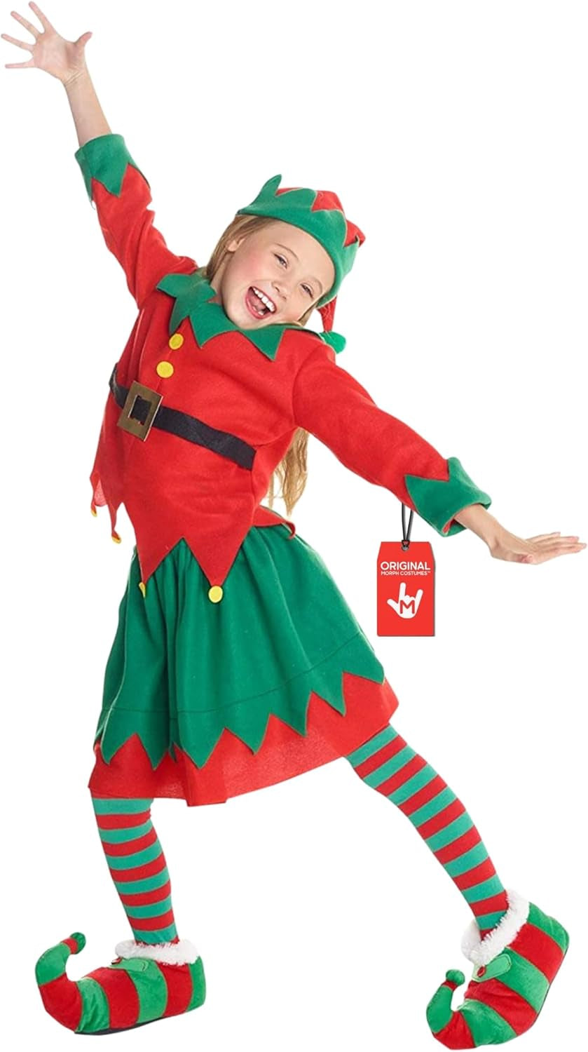 Delightful Kids Elf Costume - Perfect Christmas Outfit for Boys and Girls