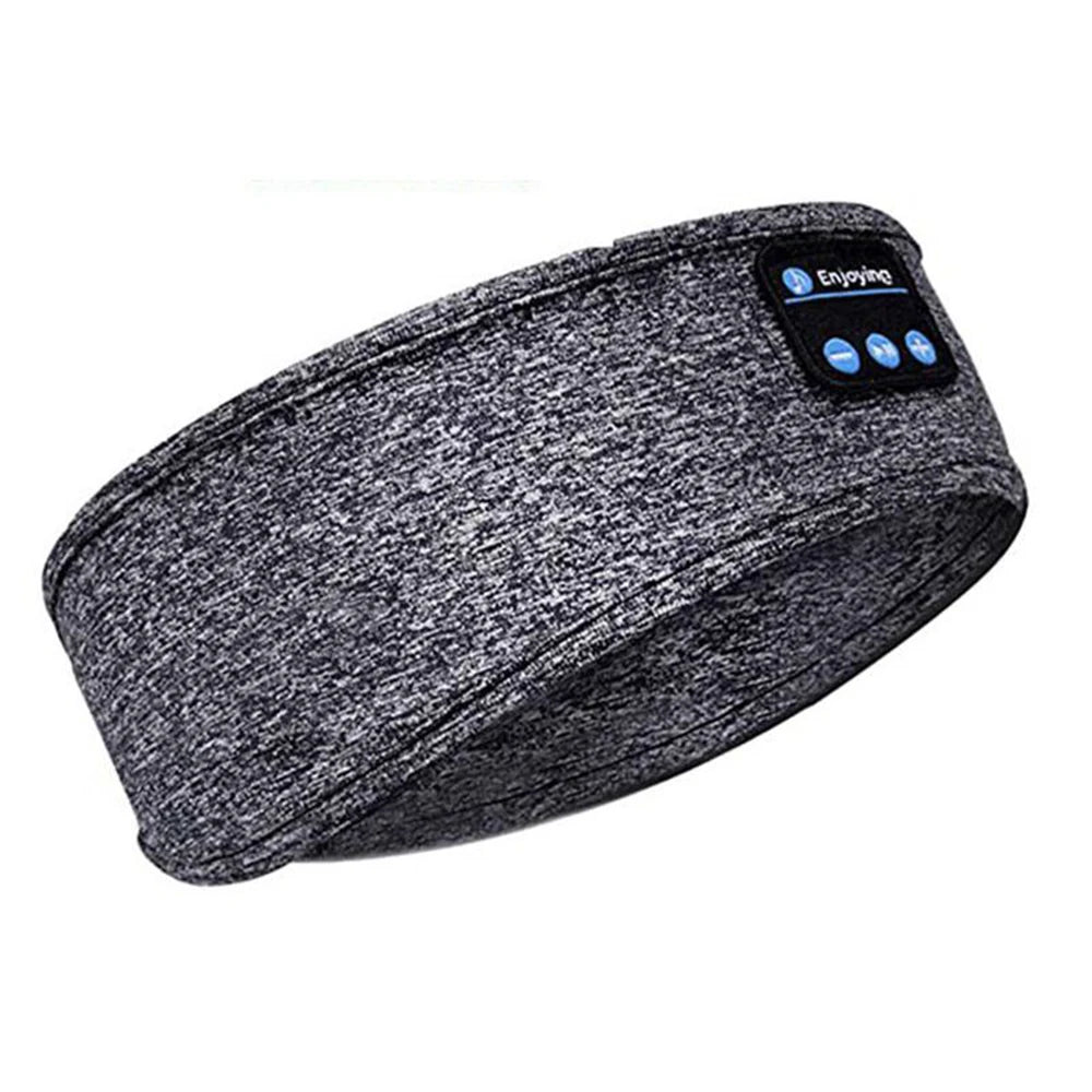 Wireless Bluetooth Sports Headband Earphones - Comfortable Music Eye Mask for Sleep and Relaxation