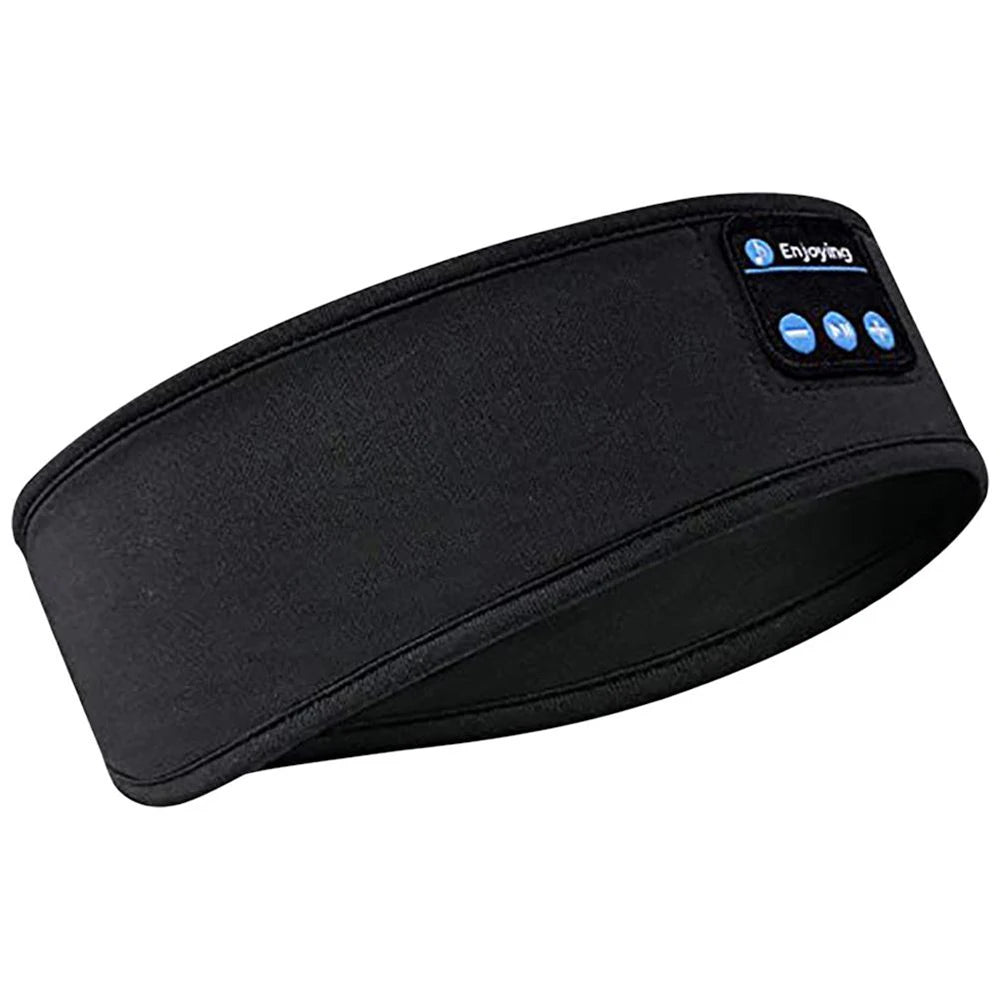 Wireless Bluetooth Sports Headband Earphones - Comfortable Music Eye Mask for Sleep and Relaxation