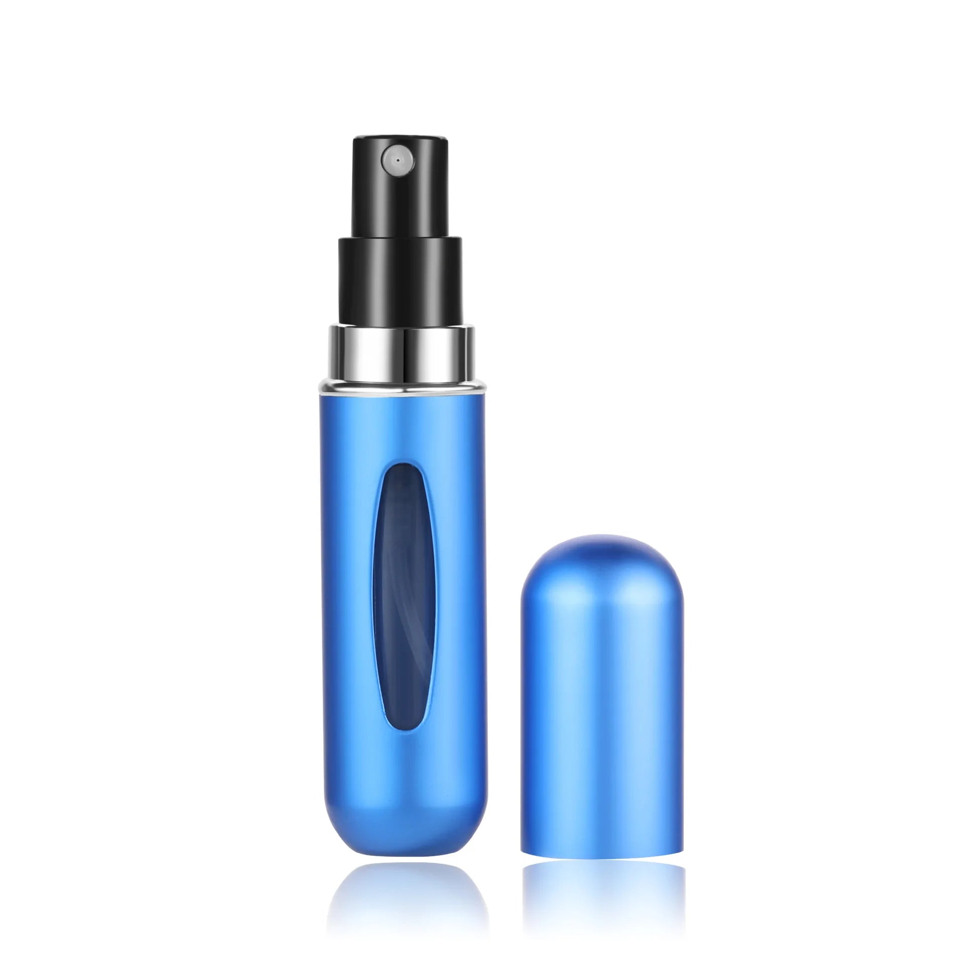 Portable 5ml Mini Perfume Refill Bottle - Travel-Friendly Refillable Spray Atomizer for On-the-Go Scent Solutions