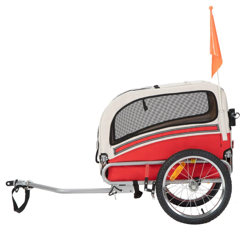 Aobei 2-In-1 Dog Bicycle Trailer, Dog Stroller, and Dog Jogging Stroller