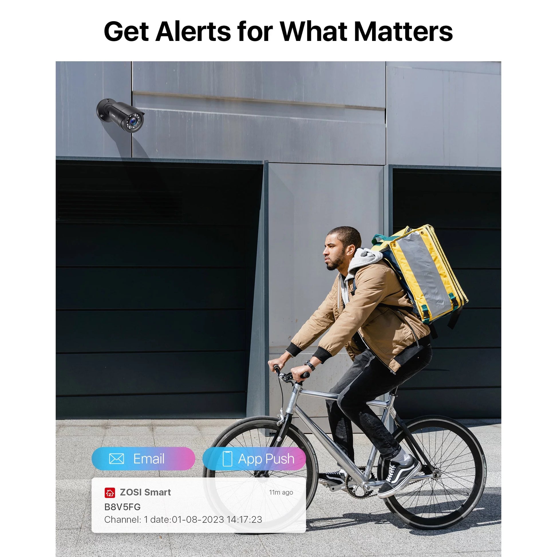 Ultimate 1080P H.265+ Home Security Camera System - 5MP Lite 8 Channel DVR with 4 Weatherproof 1080P Dome Cameras, 80Ft Night Vision & Motion Alerts - No Hard Drive Required!