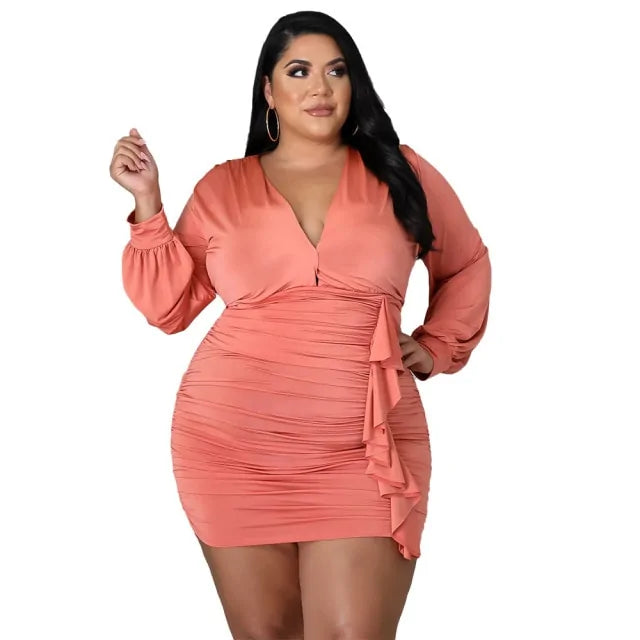 Women Spring Plus Size Dresses