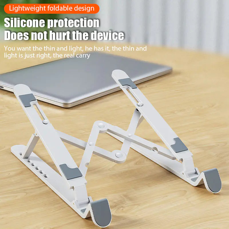 Portable Adjustable Foldable Laptop Stand Base