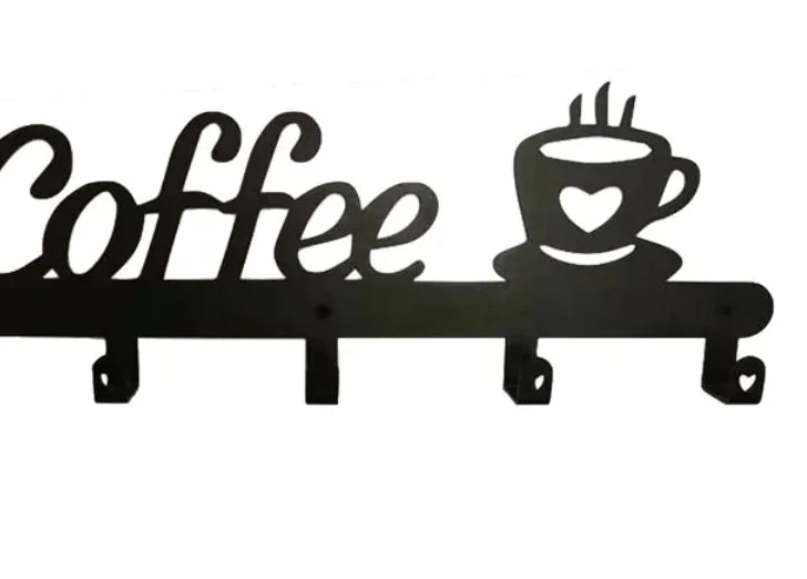 Wall-Mounted Mug Hook Rack