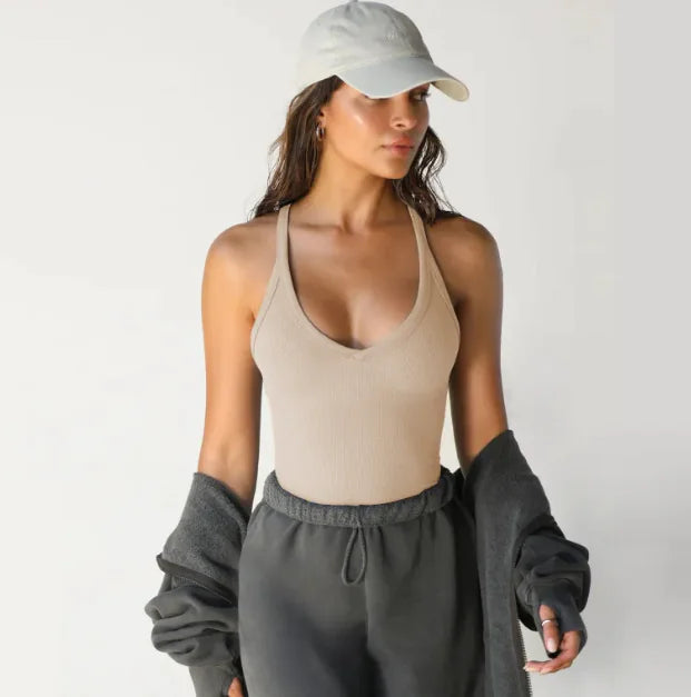 Spring Knit Slim Fit Tank Top