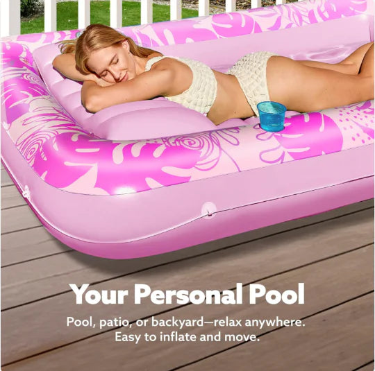 Inflatable Pool Floating Bed