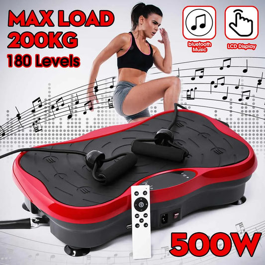 Pulse Power Plate - Exercise Fitness Vibration Machine Trainer Plate Platform