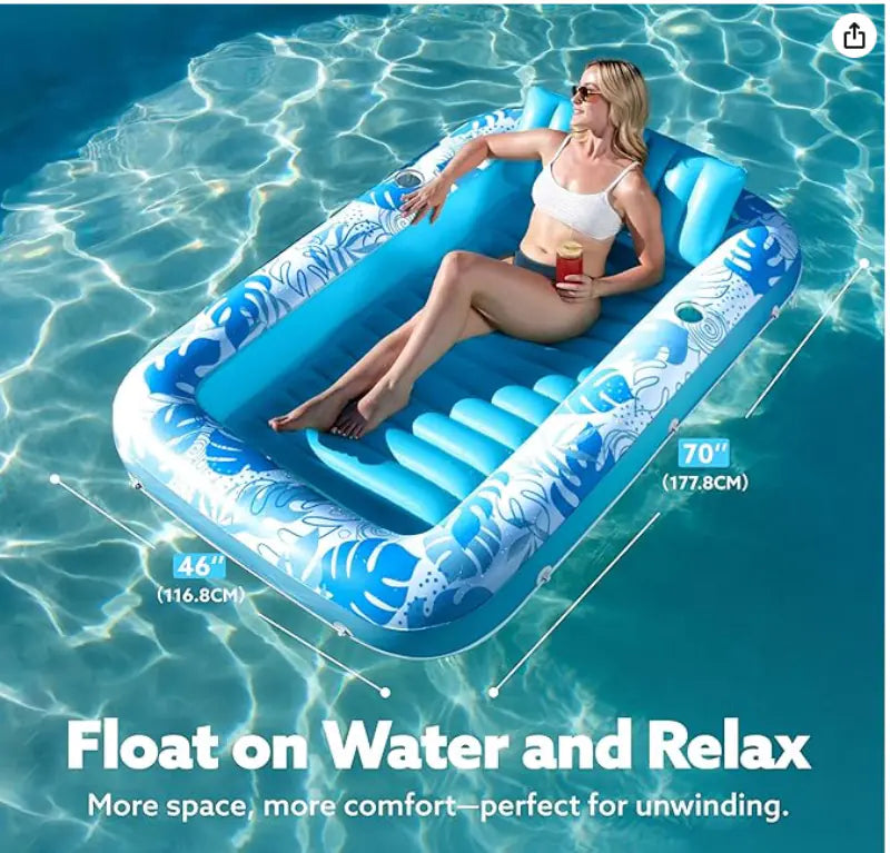 Inflatable Pool Floating Bed