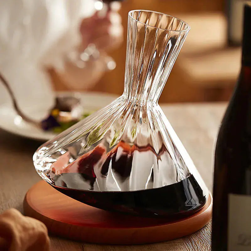 Home Crystal Glass Red Wine Decanter