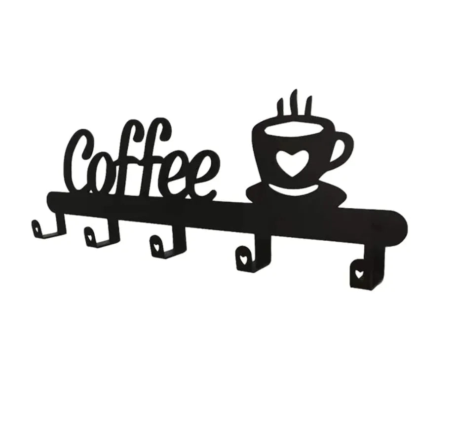 Wall-Mounted Mug Hook Rack