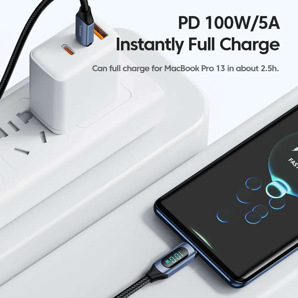 TurboCharge 100W PD Fast Charging Cable