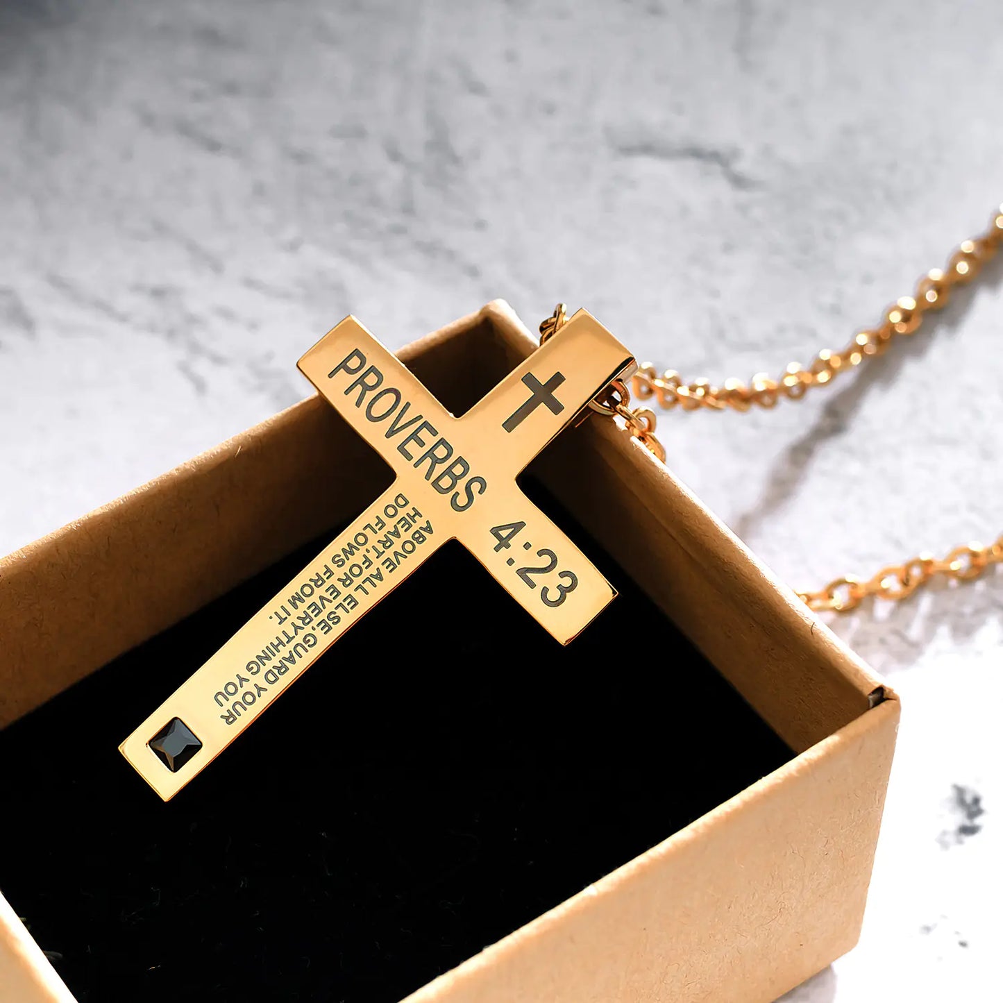 Bible Verse Pendant Necklace