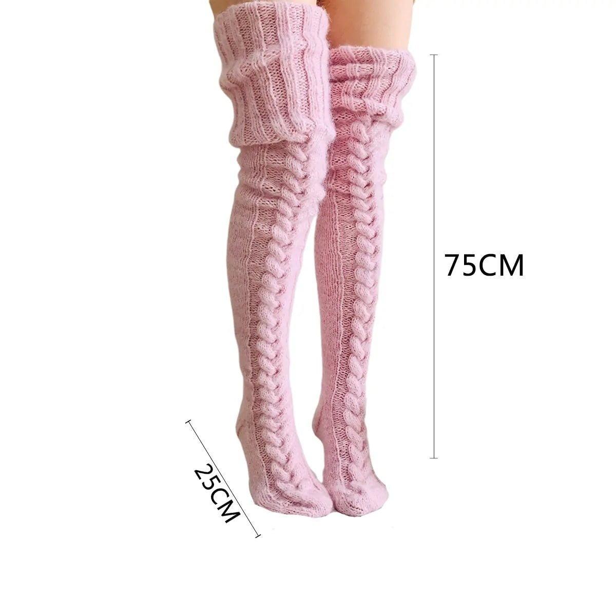 Everyday Elegance - Winter Knee High Socks