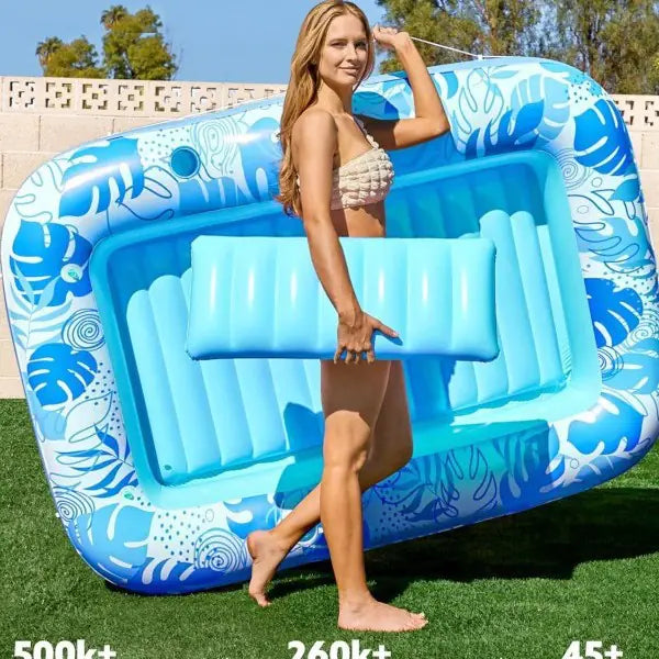 Inflatable Pool Floating Bed