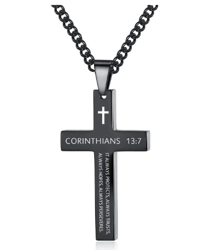 Bible Verse Pendant Necklace