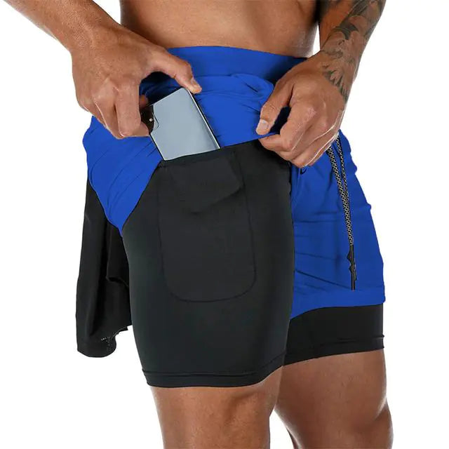 FlexFit - Gym Workout Shorts With Phone Pocket
