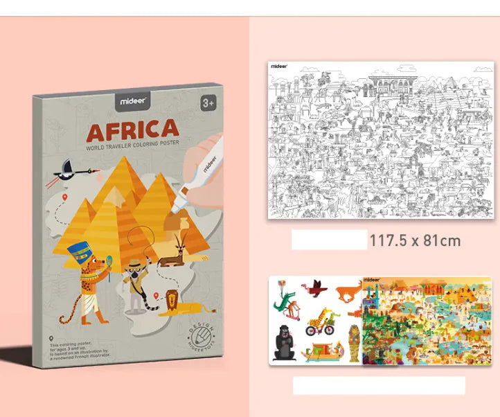 Mini Masterpieces- Pocket Watercolor Painting Book for Kids