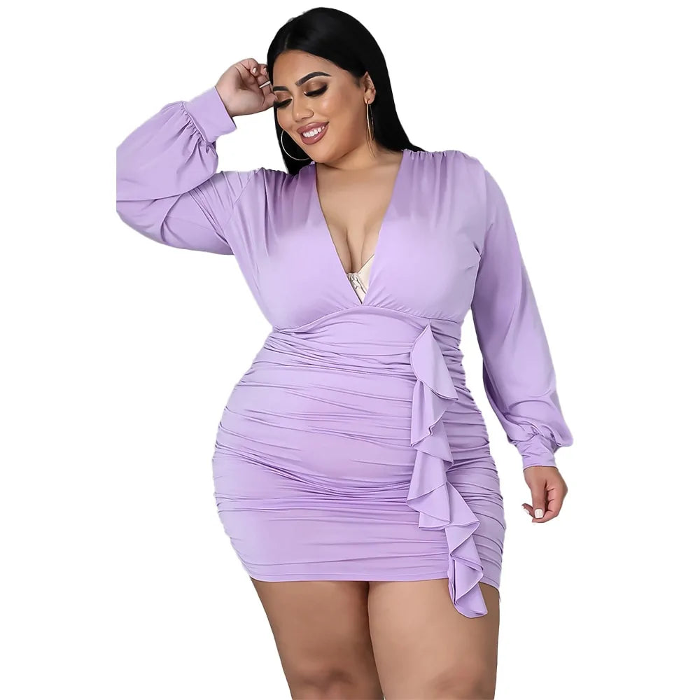 Women Spring Plus Size Dresses