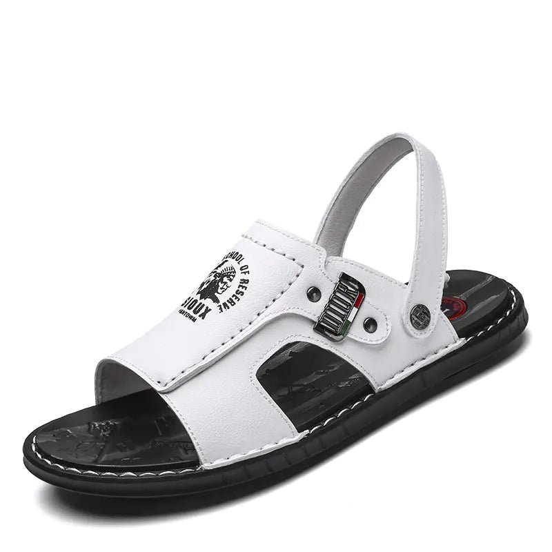 Men's Leather Sandals / Beach Sandals for Men (One Pair)