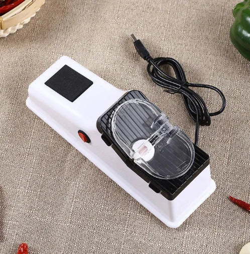 USB Plug-In Multi-Function Electric Knife Sharpener
