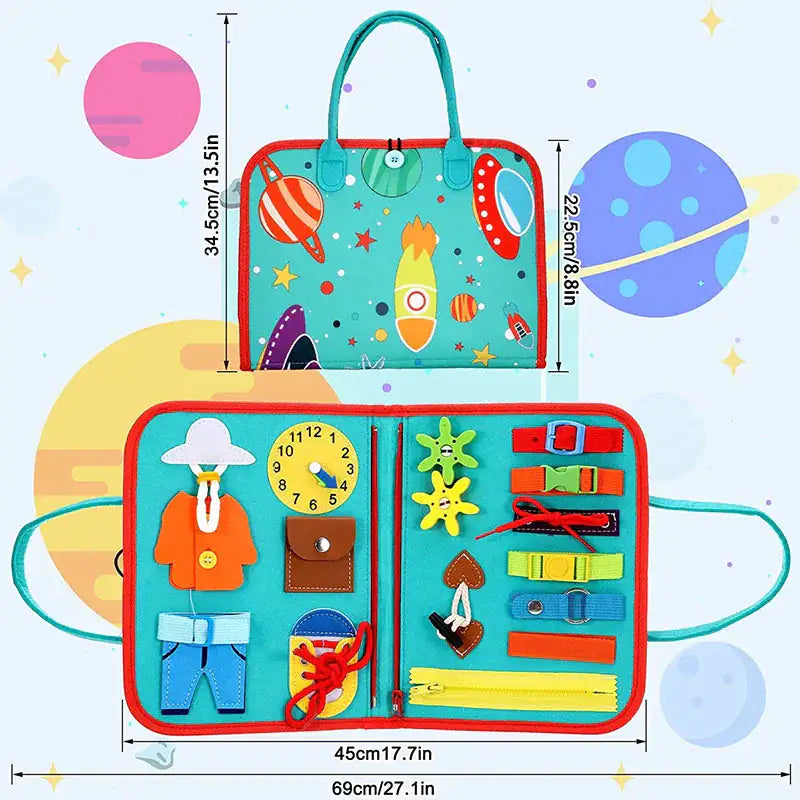 Curiosity Corner - Montessori Sensory Board