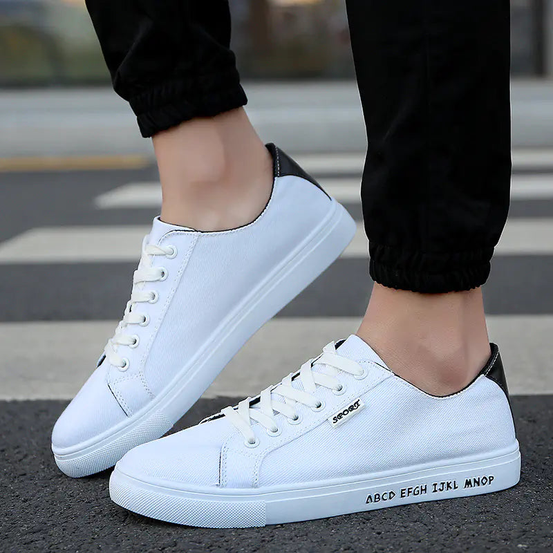 Canvas Sneakers for Men - Casual Footwear